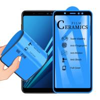 2.5 d volledige lijm volledige cover keramiek film voor Galaxy A8 (2018)