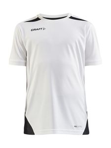 Craft 1908230 Pro Control Impact SS Tee Jr - White/Black - 158/164