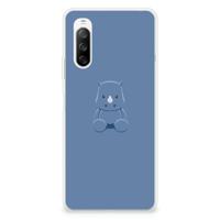 Sony Xperia 10 III Telefoonhoesje met Naam Baby Rhino