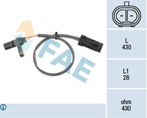 Fae Krukas positiesensor / Toerentalsensor 79190