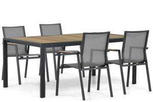 Lifestyle Fiora/Valence 180 cm dining tuinset 5-delig