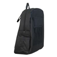 Rolstoeltas Deluxe met voering | Afmetingen 47 x 39 x 20 cm | Voor over de duwgrepen | Meerdere vakken | Nylon | Zwart | VA136SS