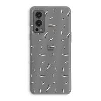 Hipster stripes: OnePlus Nord 2 5G Transparant Hoesje