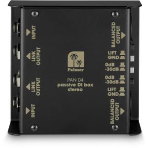 Palmer PAN 04 2-kanaals passieve DI box