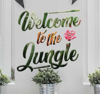 Welcome to the jungle sticker - thumbnail