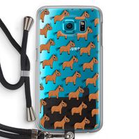 Pony: Samsung Galaxy S6 Transparant Hoesje met koord Pony: Samsung Galaxy S6 Transparant Hoesje met koord