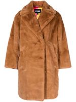 Apparis manteau Stella en fourrure artificielle - Marron - thumbnail