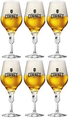 Cornet Bierglazen - 330 ml - 6 stuks