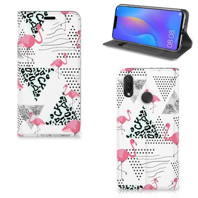 Huawei P Smart Plus | Hoesje maken | Flamingo Triangle