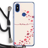 Kusjes: Xiaomi Mi Mix 3 Transparant Hoesje met koord