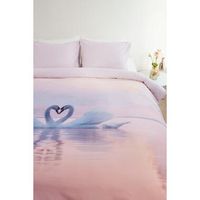 Ambiante dekbedovertrek Swan Lake - multikleur - 240x200/220