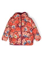 Kenzo Kids doudoune imprimée à design réversible - Orange