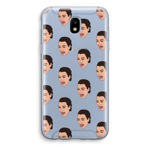 Ugly Cry Call: Samsung Galaxy J5 (2017) Transparant Hoesje