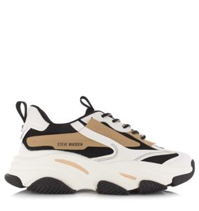 STEVE MADDEN Steve Madden - Possession-E tan Zwart Kunststof Lage sneakers Dames