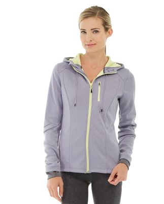 Phoebe Zipper Sweatshirt-M-Gray