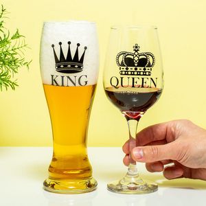 King & Queen glazenset