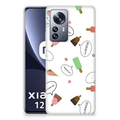 Xiaomi 12 Pro | Siliconen Case | IJsjes