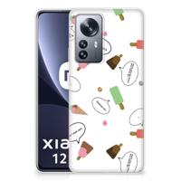 Xiaomi 12 Pro | Siliconen Case | IJsjes