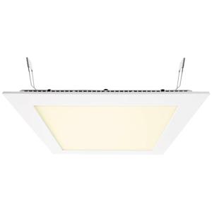 Deko Light 565160 LED Panel Square 20 LED-inbouwlamp Energielabel: G (A - G) LED vast ingebouwd 16 W Signaalwit (RAL 9003)