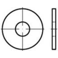 TOOLCRAFT Onderlegring RVS A2 100 stuk(s) TO-5378019