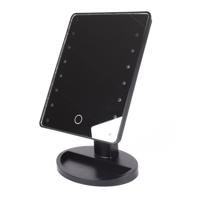 Benson Make-up Spiegel - dimbare LED verlichting - 27x17x11,5 cm - zwart