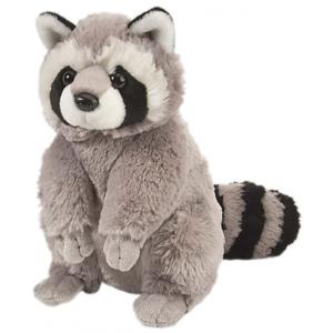 Wild Republic Pluche knuffel wasbeer - 30 cm - Wasberen dieren knuffels