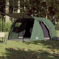 Tunneltent 4-persoons waterdicht groen - thumbnail