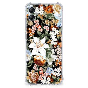 Case voor Samsung Galaxy A04e Dark Flowers