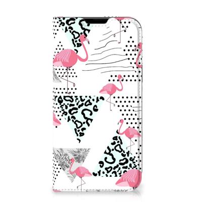 Apple iPhone 14 Plus | Hoesje maken | Flamingo Triangle Apple iPhone 14 Plus | Hoesje maken | Flamingo Triangle