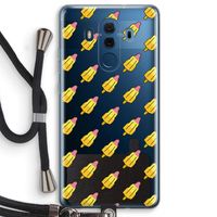 Waterijsjes: Huawei Mate 10 Pro Transparant Hoesje met koord