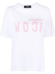 DSQUARED2 t-shirt à logo imprimé - Blanc