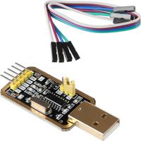 Joy-it sbc-ttl Jumperkabel Raspberry Pi [1x USB-A 2.0 stekker - 4x Draadbrug-bus] 20.00 cm