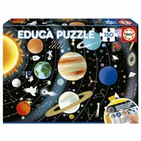 Puzzel van het zonnestelsel - 150 stuks - EDUCA meerkleurig - thumbnail