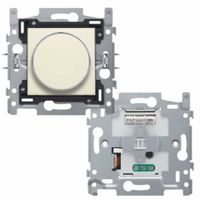 Niko draaidimmer 420W voor gloei- en halogeenlampen incl. draaiknop creme