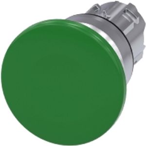 3SU1050-1BD40-0AA0  - Mushroom-button actuator green IP68 3SU1050-1BD40-0AA0