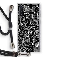 Vexx Black City : Samsung Galaxy Note 10 Transparant Hoesje met koord