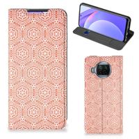 Xiaomi Mi 10T Lite | Hoesje met Magneet | Pattern Orange Xiaomi Mi 10T Lite | Hoesje met Magneet | Pattern Orange