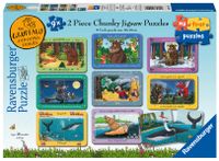 Ravensburger puzzel 9x2 stukjes the gruffalo en andere verhaaltjes