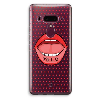 Yolo Denise: HTC U12+ Transparant Hoesje