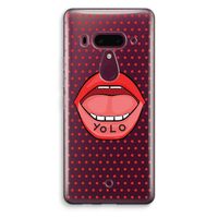 Yolo Denise: HTC U12+ Transparant Hoesje
