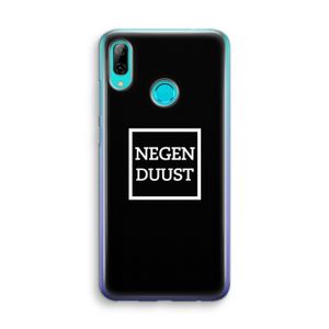 Negenduust black: Huawei P Smart (2019) Transparant Hoesje