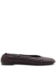 Burberry ballerines Sadler texturées - Marron