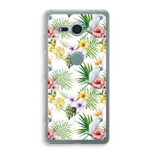 Gele kuif: Sony Xperia XZ2 Compact Transparant Hoesje