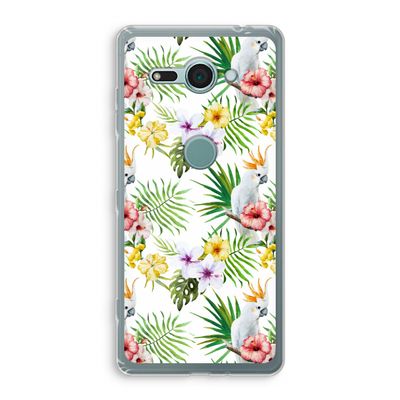 Gele kuif: Sony Xperia XZ2 Compact Transparant Hoesje