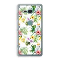 Gele kuif: Sony Xperia XZ2 Compact Transparant Hoesje