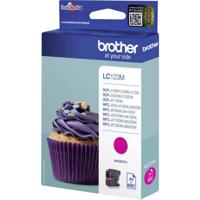 Brother Inktcartridge LC-123M Origineel Magenta LC-123 M - thumbnail