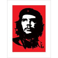 Kunstdruk Che Guevara Red 60x80cm - thumbnail