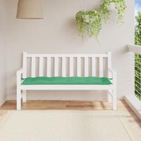 Tuinbankkussen 150x50x7 cm oxford stof groen