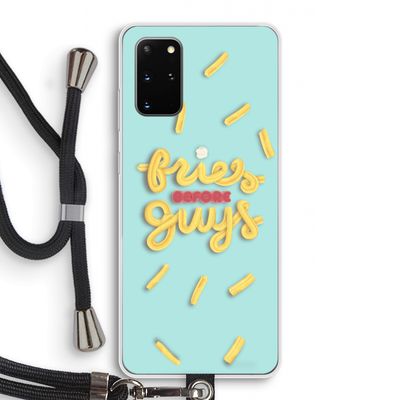 Always fries: Samsung Galaxy S20 Plus Transparant Hoesje met koord