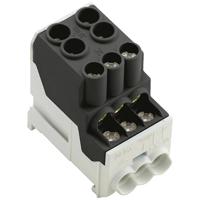 Weidmüller 2814490000 Verdeelblok Schroeven Zwart 3 stuk(s)